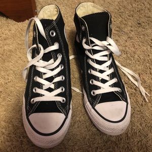 Black High Top Converse